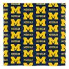 Michigan Wolverines  Rotary Queen Bed In a Bag Set