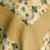 [Autumn in Countryside] Cotton 3PC Vermicelli-Quilted Printed Quilt Set (Full/Queen Size)