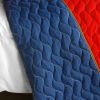 [Love Westlife] 3PC Vermicelli-Quilted Patchwork Quilt Set (Full/Queen Size)