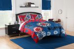Clippers OFFICIAL NBA "Hexagon" Full/Queen Comforter & Shams Set;  86" x 86"