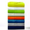 Bezons 4 Piece California King Microfiber Sheet Set with 1800 Thread Count; Yellow; DunaWest