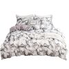 Nordic Bed Linen 2 People White Euro Bedding Sets Luxury Single Double Duvet Cover Set Marble Twin Queen King Size Bedding Sets