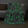 Glow in The Dark Blanket Unicorn Gifts for Girls Kids;  Super Soft Blanket for 1-10 Year Old Birthday Christmas Halloween Thanksgiving Easter Gifts;