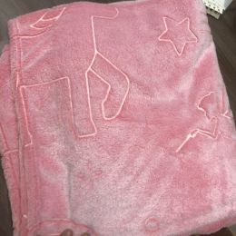 Glow in The Dark Blanket Unicorn Gifts for Girls Kids;  Super Soft Blanket for 1-10 Year Old Birthday Christmas Halloween Thanksgiving Easter Gifts; (Color: Starship Grey)