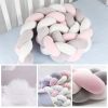 Soft Knot Pillow Bed Surround Protection Knot Cotton Pad Pillow Cushion for Sofa Bed Living Room Bedroom Decor
