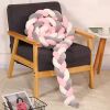 Soft Knot Pillow Bed Surround Protection Knot Cotton Pad Pillow Cushion for Sofa Bed Living Room Bedroom Decor
